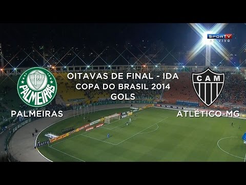 Palmeiras 0 x 1 Atlético-MG - Copa do Brasil 2014
