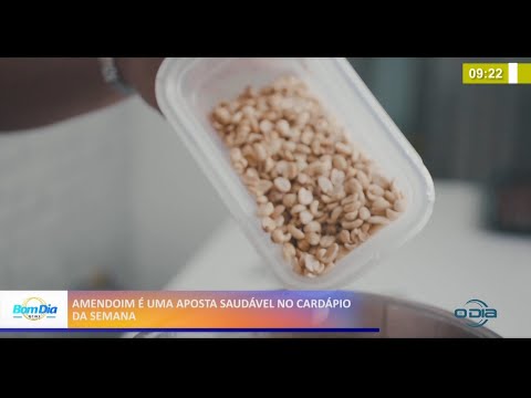 Amendoim é uma aposta saudável no cardápio da semana 03 05 2021