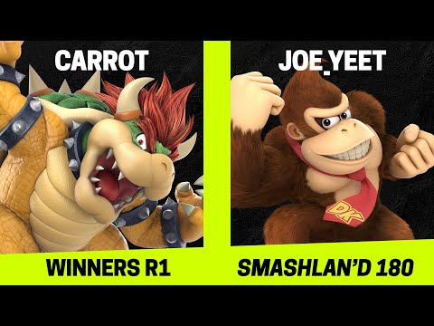 SmashLAN'd 180 Winners R1 - Carrot vs Joe_Yeet - SSBU Smash Ultimate Tournament