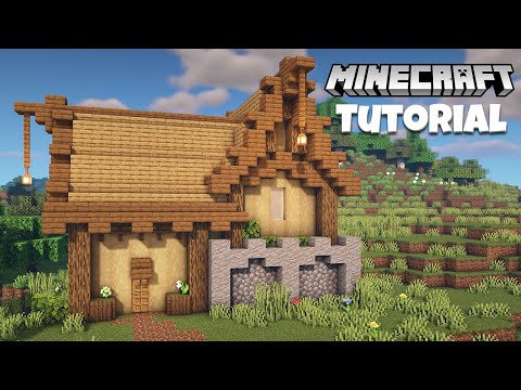 How to Build a Simple Survival House | Minecraft Tutorial