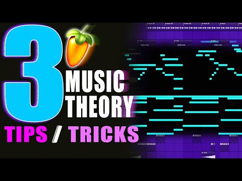 3 MUSIC THEORY TECHNIQUES TO USE IN YOUR BEATS | FL STUDIO MUSIC THEORY TUTORIAL 2022