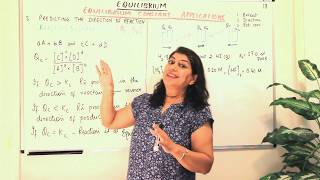 Predicting Direction of Reaction Using Equilibrium Constant - Equilibrium (Part 13)