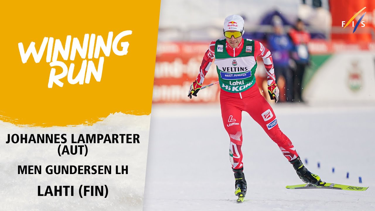 Lamparter beats S. Rettenegger by just 0.1 sec | FIS Nordic Combined World Cup 23-24