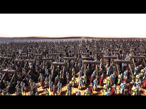 Can a MEDIEVAL ARMY Stop 1 MILLION ZOMBIES APOCALYPSE - Ultimate Epic Battle Simulator 2 - UEBS 2