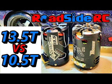 Which Drift Motor is Right For You?  10.5T vs 13.5T  | TESTED for RWD RC Drifting