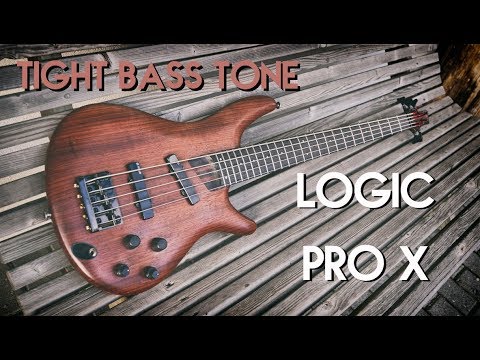 Tight metal/djent bass tone w/ Logic Pro X plugins (real & MIDI bass)