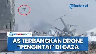 AS Diam-diam Terbangkan Drone di Gaza untuk Awasi Gencatan Senjata dan Pastikan Israel Tak Ingkar
