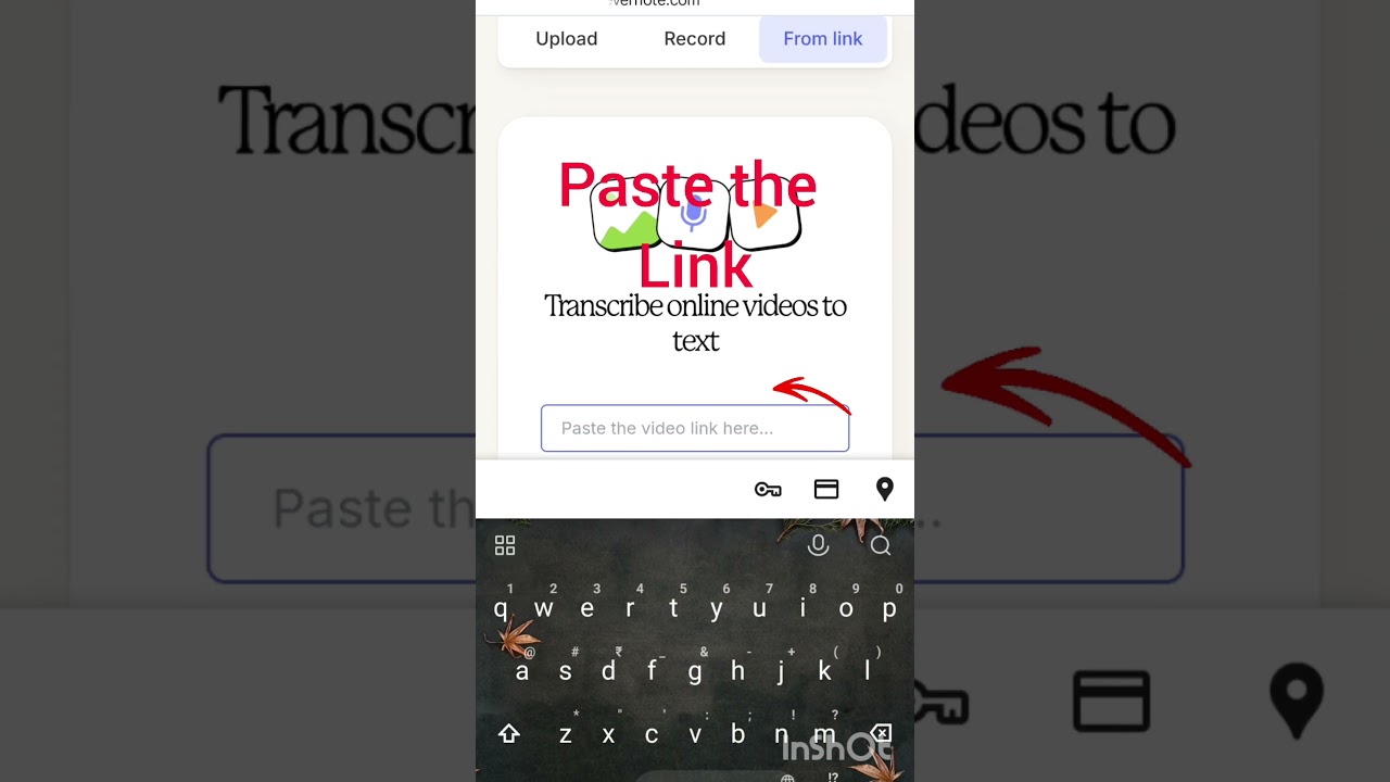 Link to Text Convert! Easy step #viral #technology