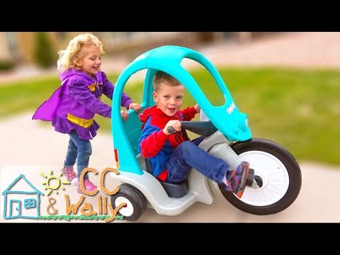 Simplay3 Super Coupe Pedal Trike Ride-On Bike for Kids New First Drive Toy Review Surprise Tricycle