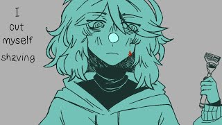 Cover art for i cvt myself shaving