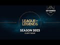 League of Legends | Season 2023 Extended Client Theme (1 HOUR)