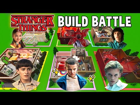 MEGA Stranger Things Build-Off CHALLENGE!