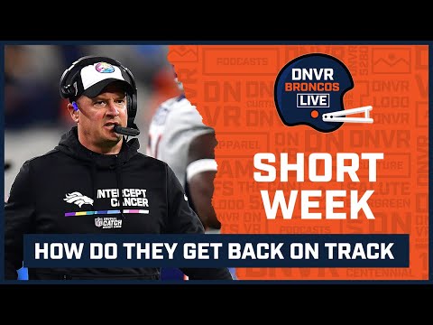 Is there anything Nathaniel Hackett and the Denver Broncos can do to get the season back on track?