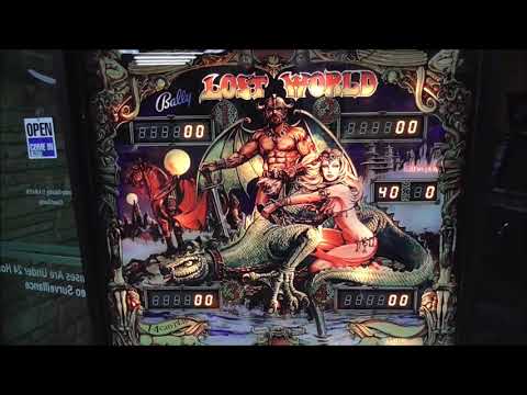 All Finished - Playing Bally's 1978 Lost World Pinball Machine after resurrecting it