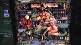 All Finished - Playing Bally's 1978 Lost World Pinball Machine after resurrecting it