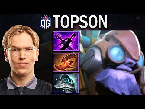 OG.TOPSON TINKER WITH SHIVA'S - KAYA AND SANGE - DOTA 2 7.30 GAMEPLAY