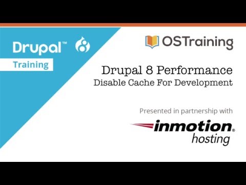 Drupal 8 Performance Lesson 5 Disable Cache for Development