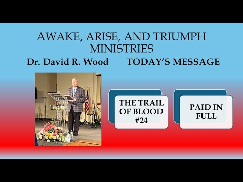 10 16 25  THE TRAIL OF BLOOD #24 - PAID IN FULL