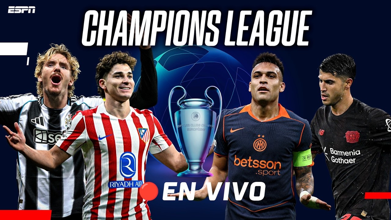 🔴 CHAMPIONS LEAGUE EN VIVO | REACCIONAMOS EN ESPN A LOS PLAYOFFS DE CHAMPIONS EN VIVO