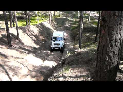 Thumbnail for Bremach Extreme motorhome fails on steep sandy climb by Bremach