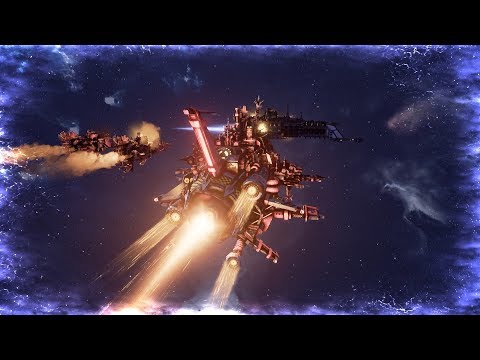 Ork Pirates (Evil Sunz) vs Imperial Navy! Rank 45 - Battlefleet Gothic Armada