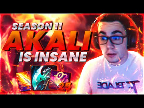 Akali IS BACK!!! INSANE Damage ONESHOTS In Season 11 | TFBlade