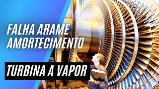 Falha em Arame de Amortecimento / Fio de Amarração de Palhetas