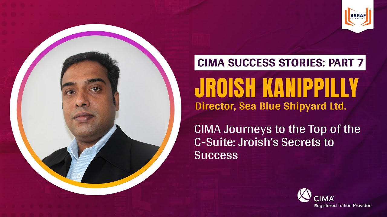 CIMA Success Stories: Part 7 - Jroish's Journey to the Top of the C-Suite