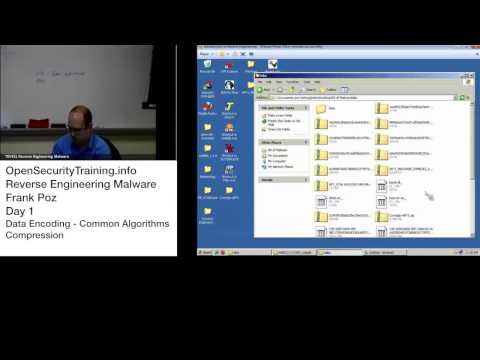 Reverse Engineering Malware Day 1 Part 13: Data Encoding - Common Algorithms - Compression