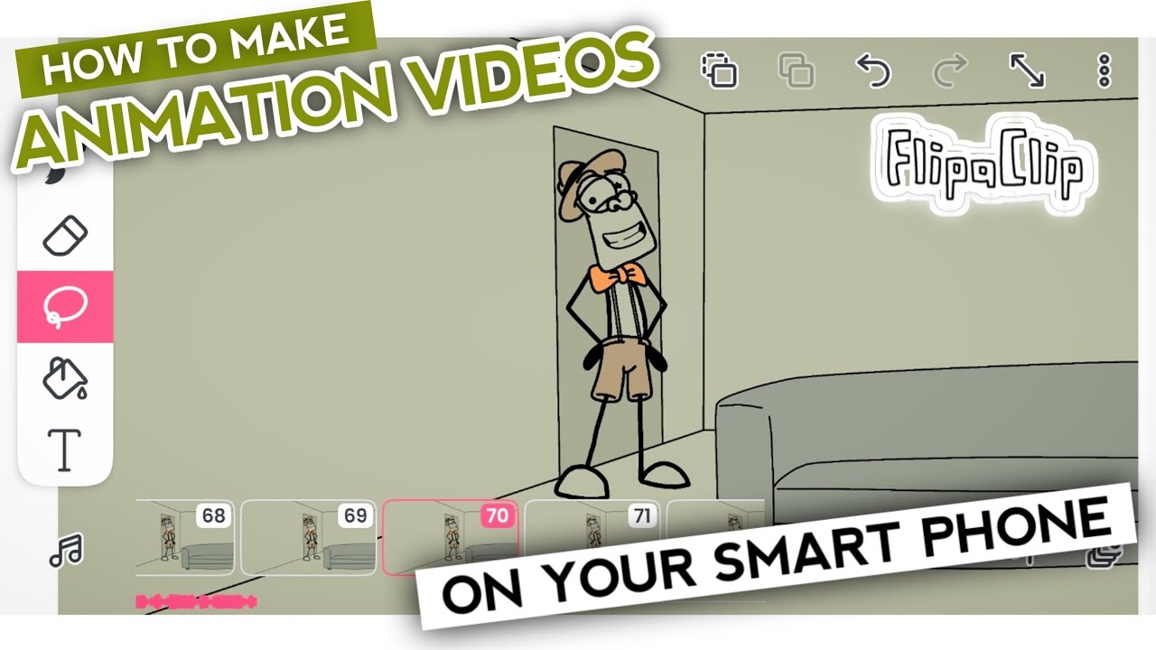 How to make Rico Animations with free images | flipaclip animation tutorial | beginners