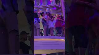 Royal Birthday Bash Star of the Seas Balloon Drop #royalcaribbean #staroftheseas #cruise