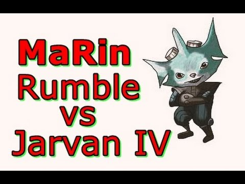 LOL Pro - SKT T1 MaRin Rumble vs Jarvan IV - Korea SoloQ - Highlights