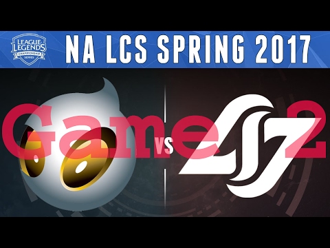 Highlights: NA LCS Spring 2017 - DIG vs CLG Game 2 - *Keane: Unlucky game*
