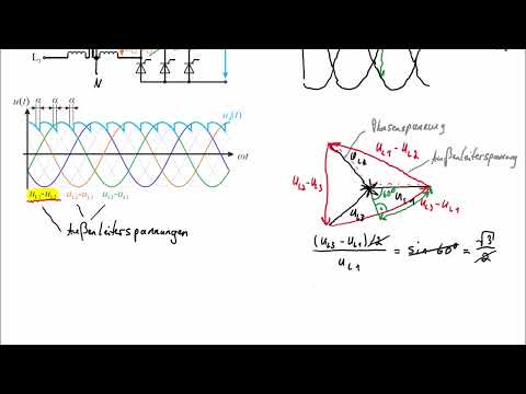 07 - Power Electronics - Rectifiers - B2U+B2C & B6U+B6C Two-Pulse & Six-Pulse Bridge Circuit