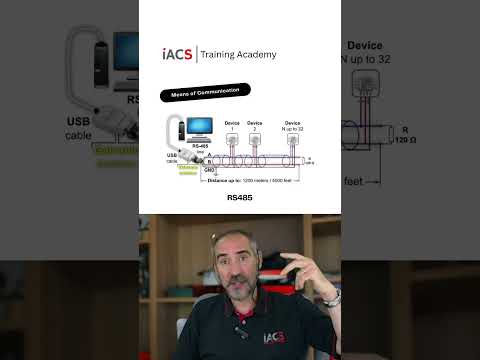 RS485 = long distance + multi-device ⚡ RS232 = short, 1-to-1 + outdated. #HVAC #Protocols #Training