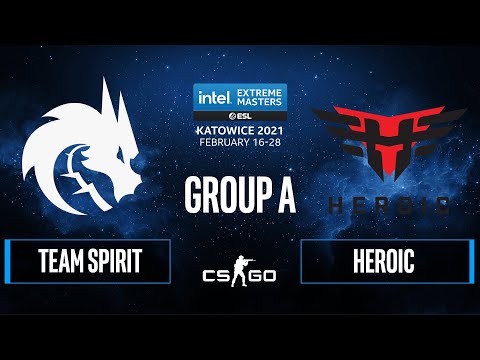 CS:GO - Team Spirit vs Heroic [Inferno] Map 1 - IEM Katowice 2021 - Group A