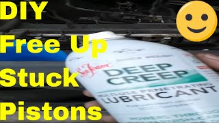 Freeing A Stuck Engine Pistons