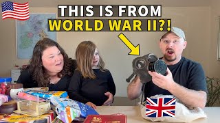 Americans Open Gifts from UK Subscribers - WWII Items, Coins & More!