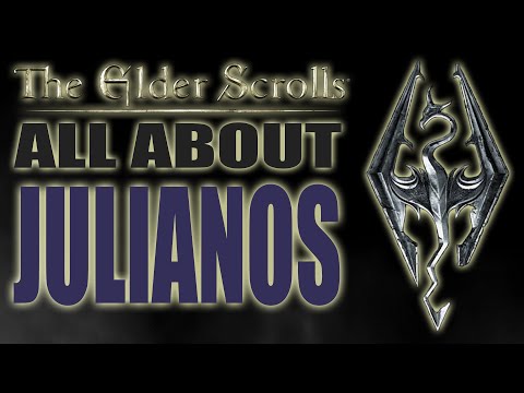 All About Julianos! [Lore Explore #8- The Elder Scrolls]