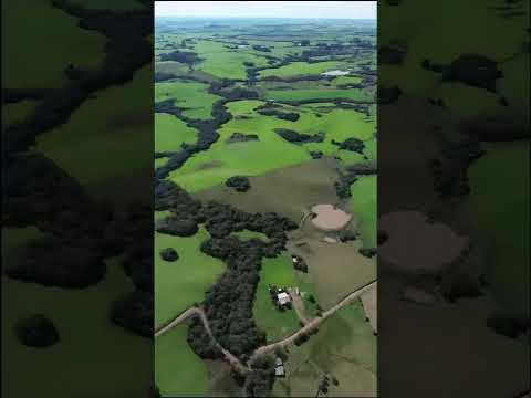 Cascata do Moinho - São Martinho da Serra, RS.  # #drone #cachoeira #trilha