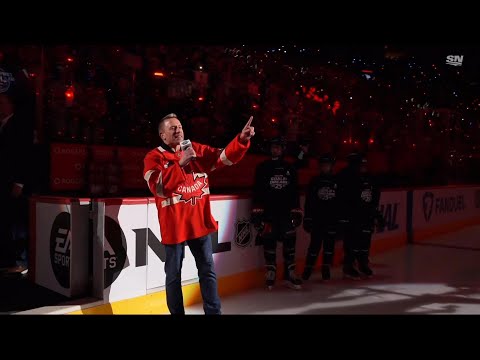 4 Nations Face-Off - 2025-02-15 - Canada vs USA Intro & National Anthem