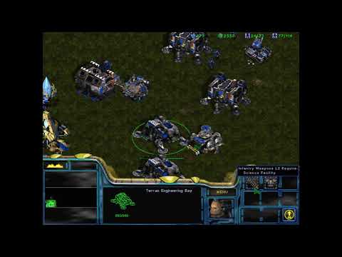 Starcraft 1 - Enslavers mission 3B