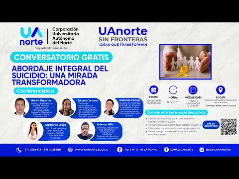 Conversatorio: Abordaje Integral del Suicidio
