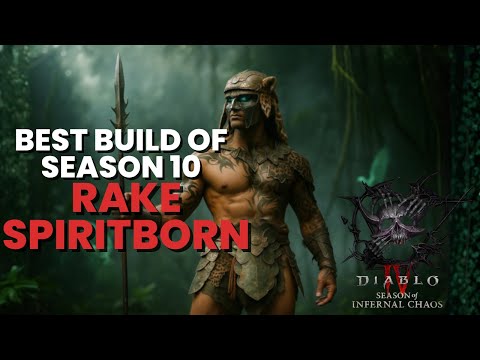 Pit 120 in 3 Mins? | BEST Spiritborn Build in Diablo 4 Season 10
