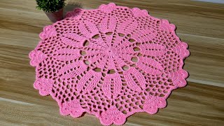 Easy Crochet Placemat Tutorial | Beginner Friendly | DIY Table Mat