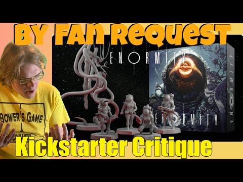 Enormity-  Space Game Is Spacey! -Kickstarter Critique Review