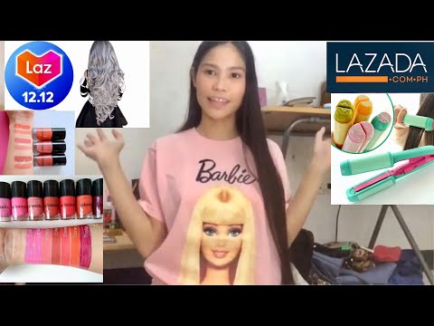 VLOGMAS: LAZADA HAUL 2018 12.12 | Barbie TV