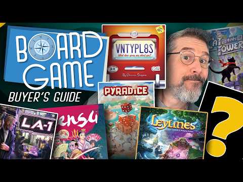 16 New Game Releases & Restocks - This month's Board Game Buyer's Guide