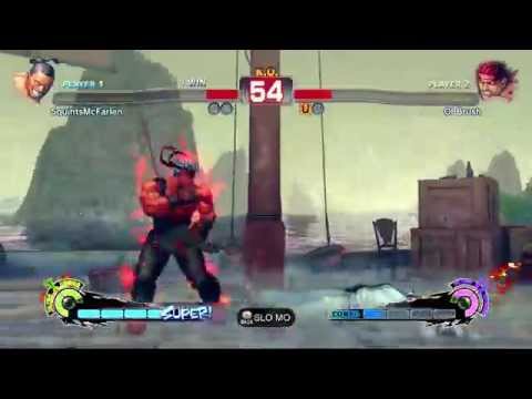 SF4 ChuFE: Dee Jay v Evil Ryu