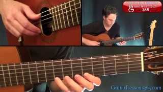 Fragile Guitar Solo Lesson - Sting